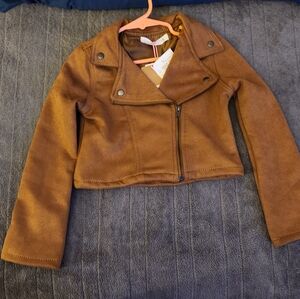 Brown Kids Jacket